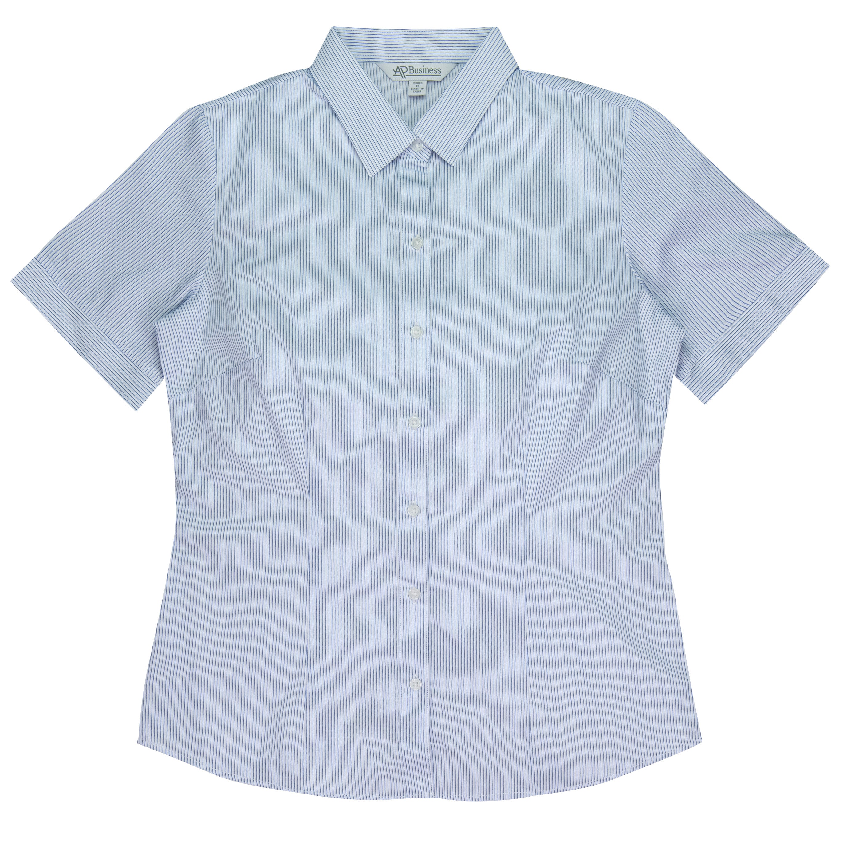 Henley Lady Shirt Short Sleeve