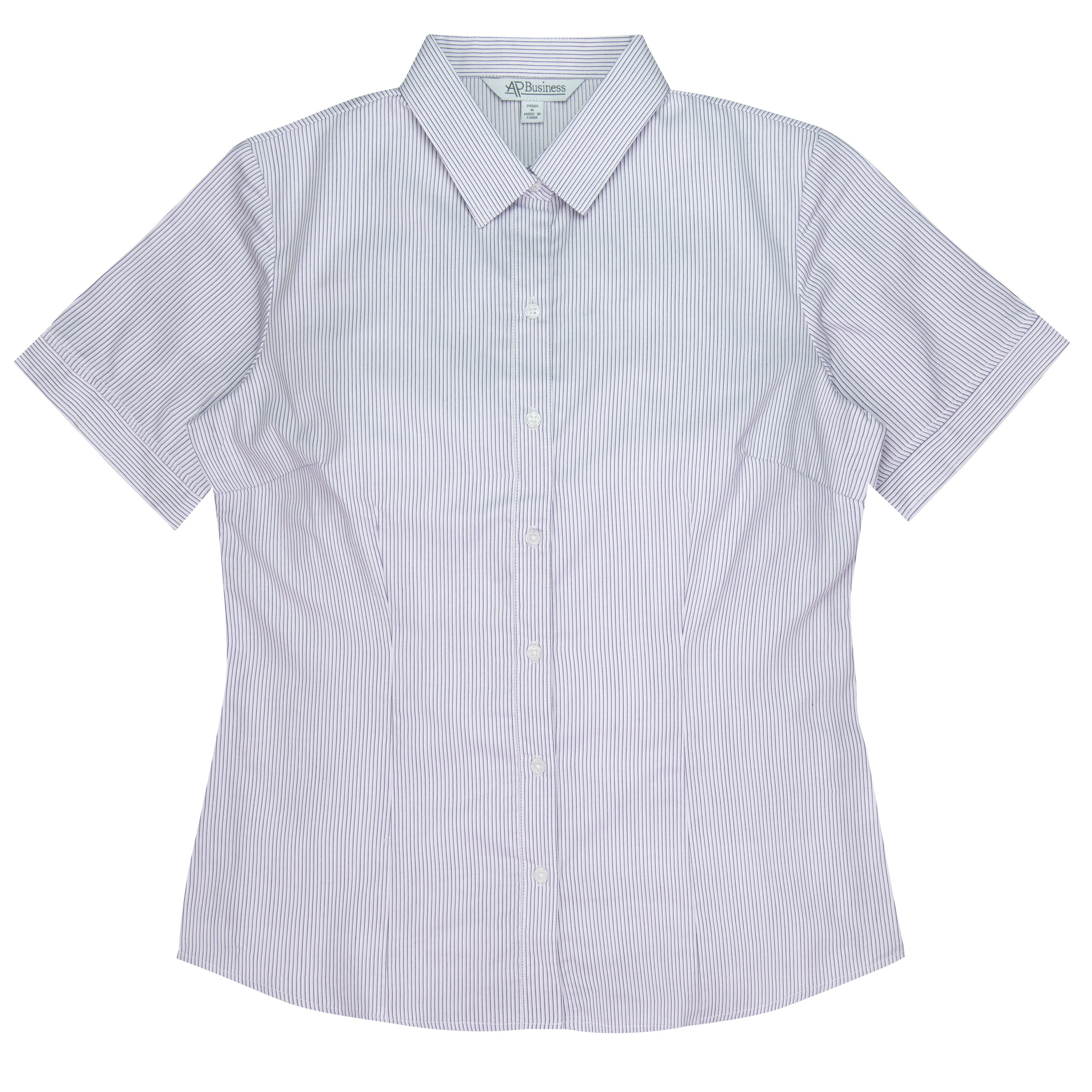 Henley Lady Shirt Short Sleeve