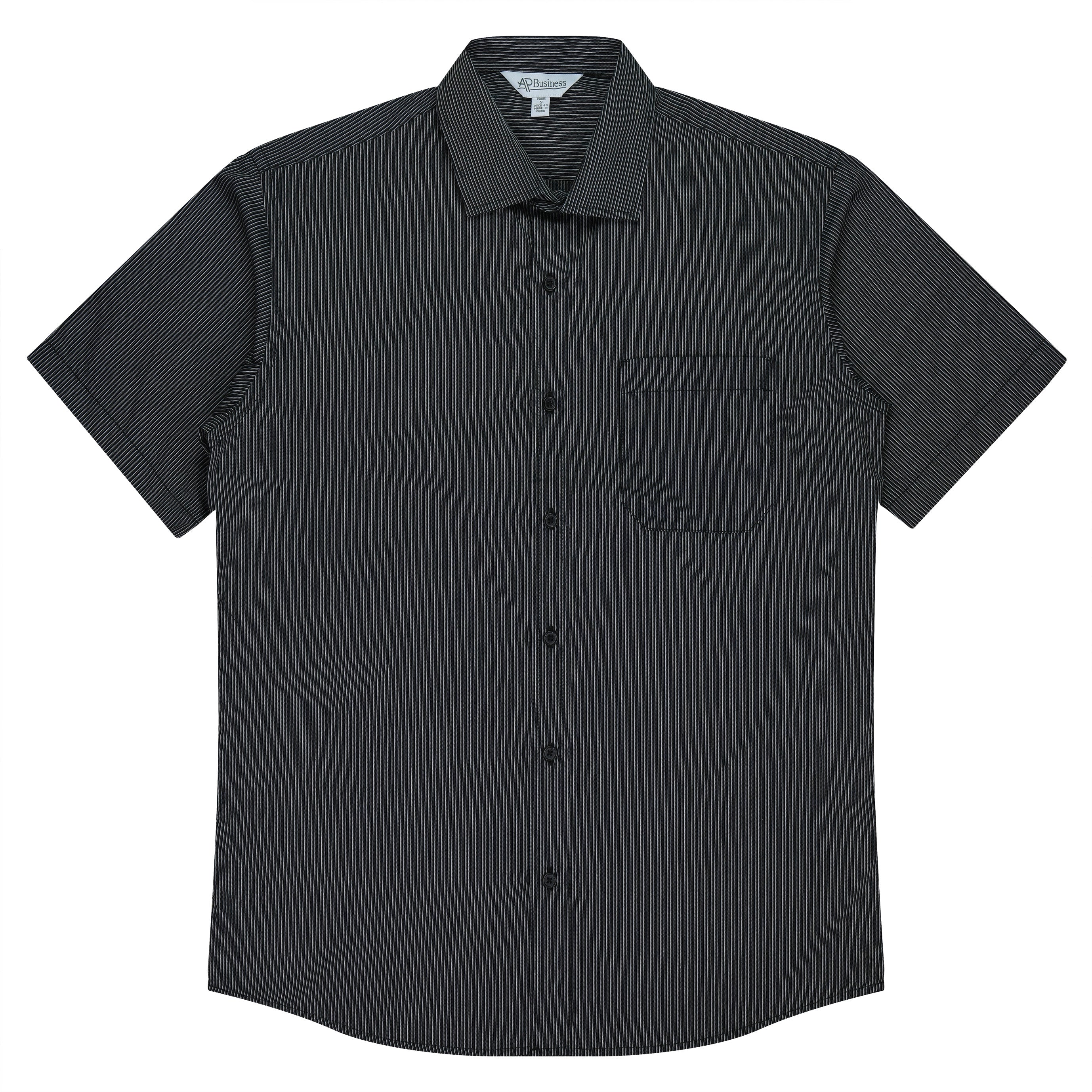 Henley Mens Shirt Short Sleeve