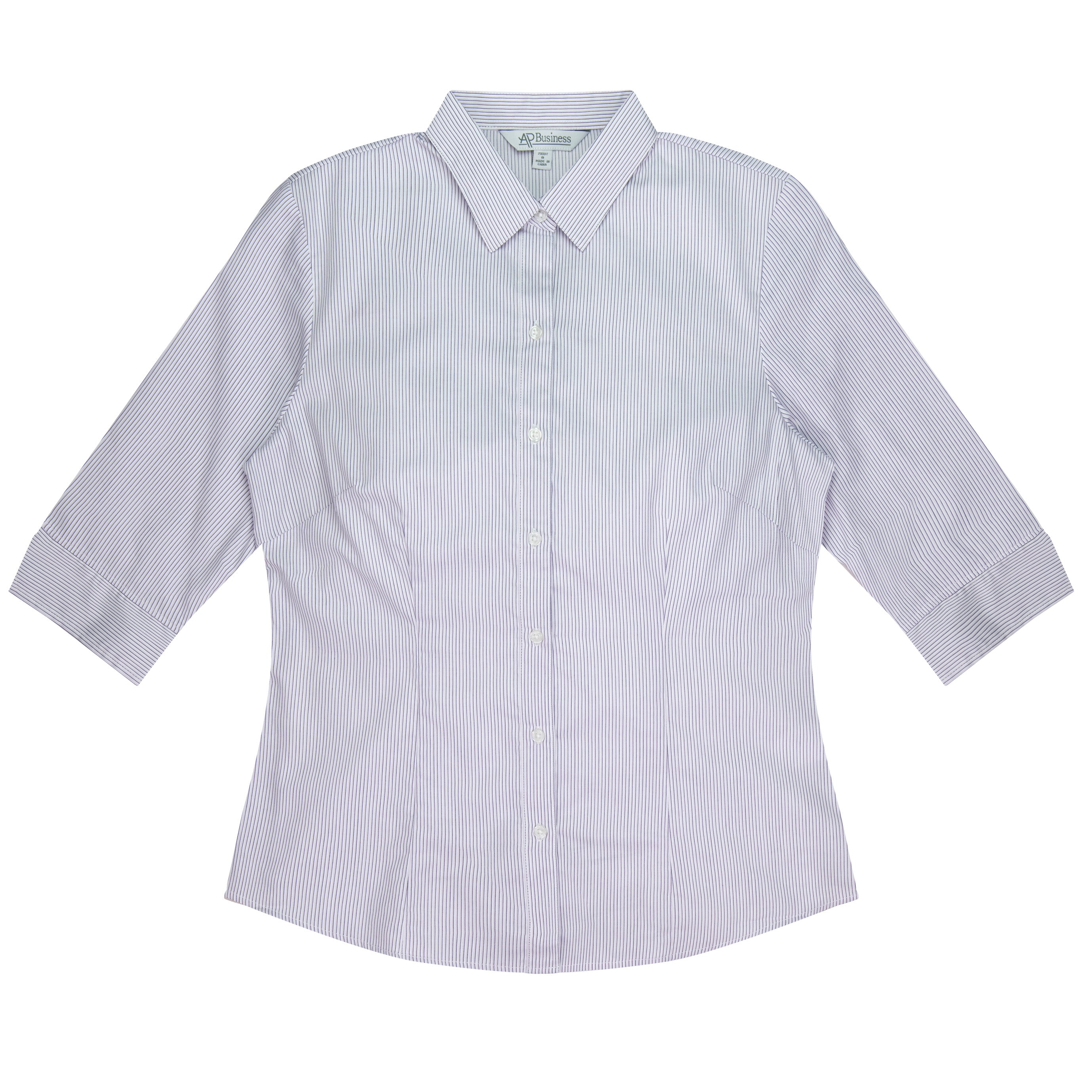 Henley Lady Shirt 3/4 Sleeve