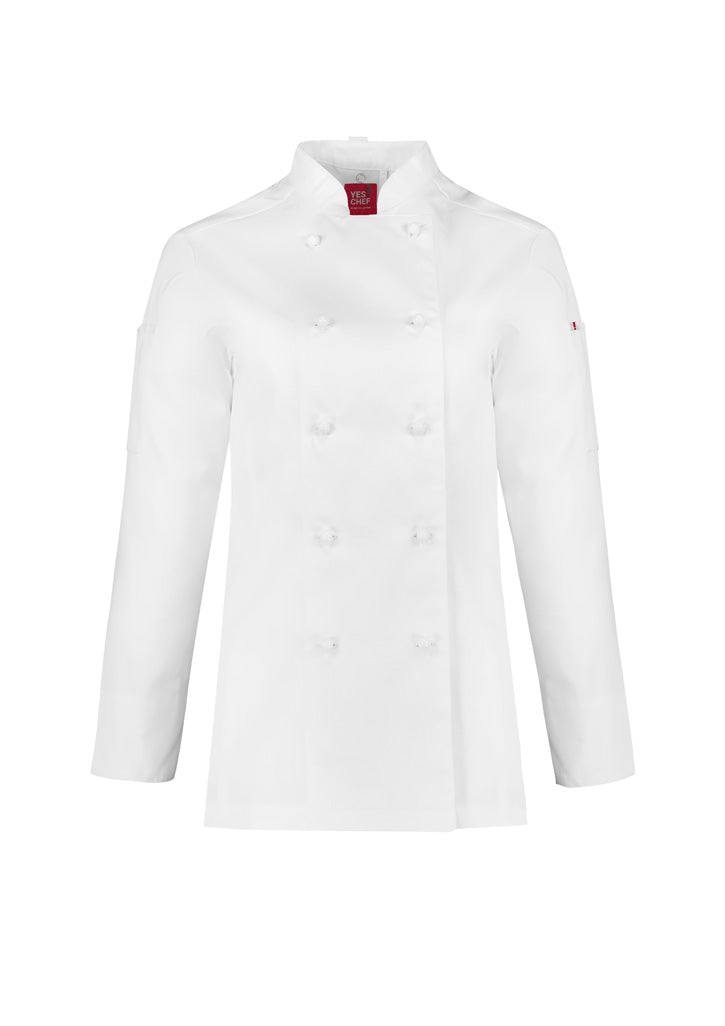 Womens Al Dente Long Sleeve Chef Jacket