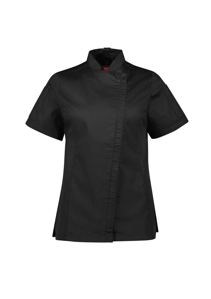 Womens Alfresco Short Sleeve Chef Jacket