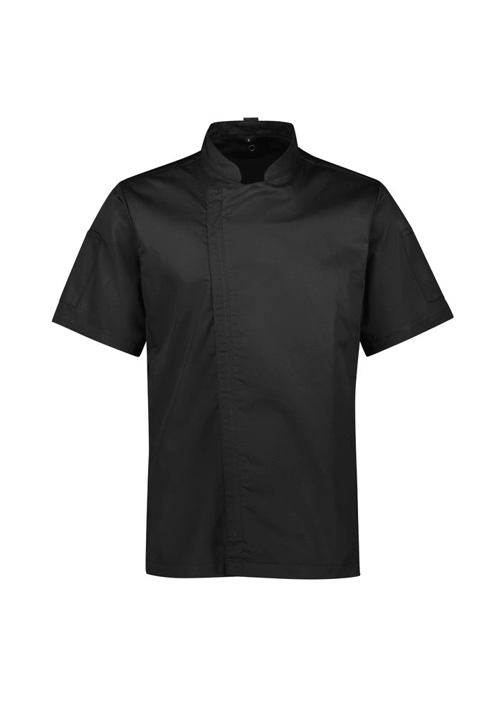 Mens Alfresco Short Sleeve Chef Jacket