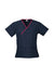 Womens Contrast Scrub Top