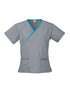 Womens Contrast Scrub Top