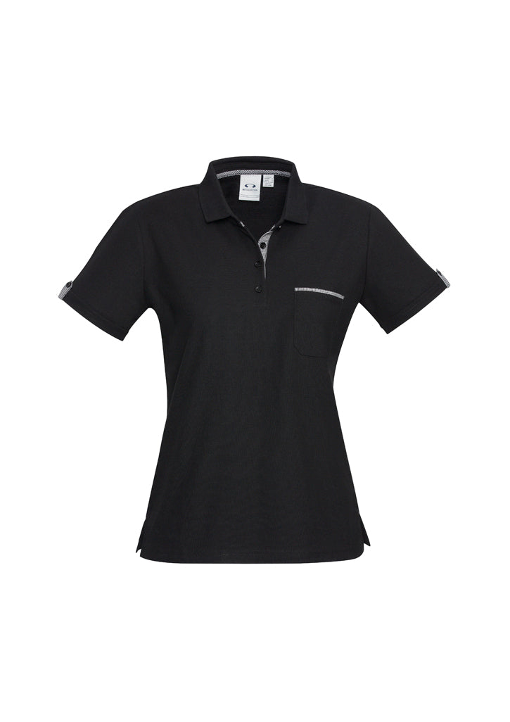 Womens Edge Short Sleeve Polo