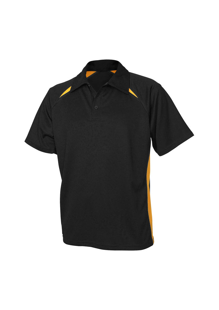 Mens Splice Short Sleeve Polo