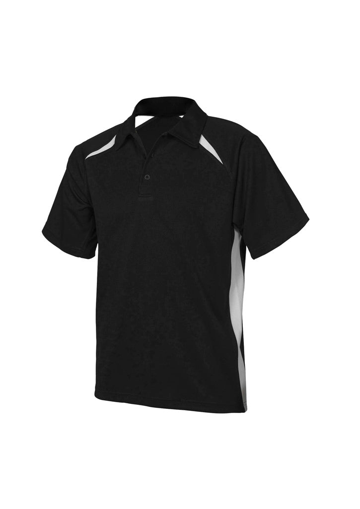 Mens Splice Short Sleeve Polo