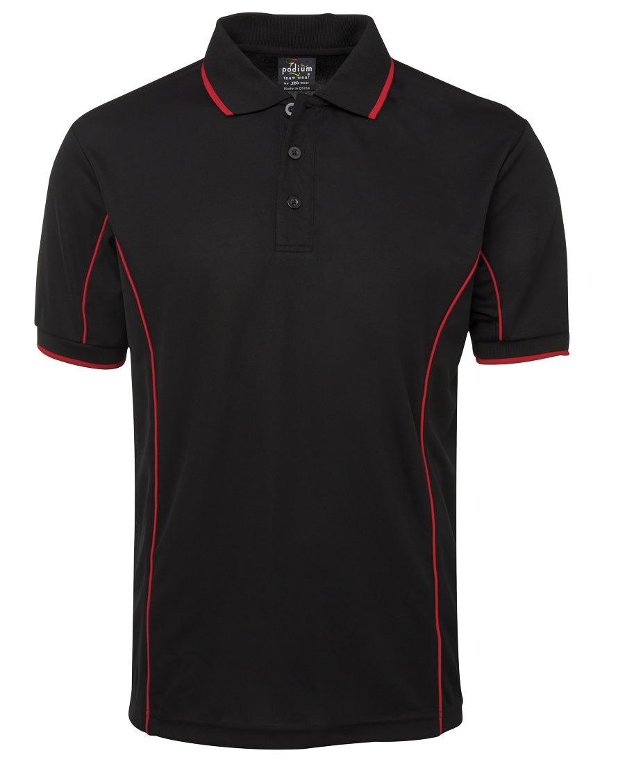 Podium Short Sleeve Piping Polo