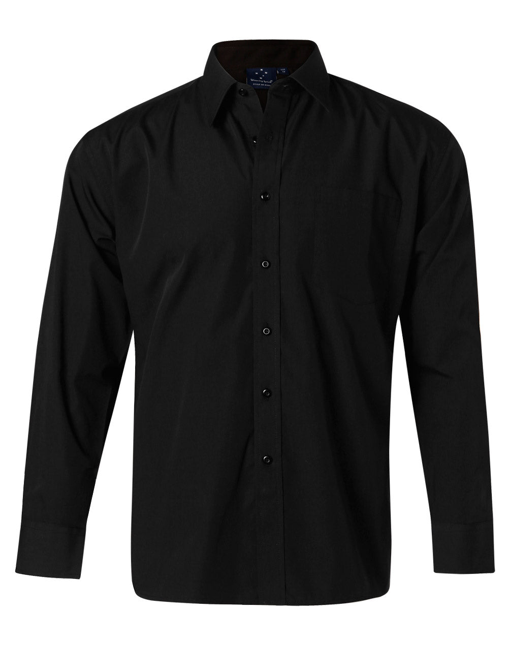 Man's Poplin Shirt,Long Sleeve