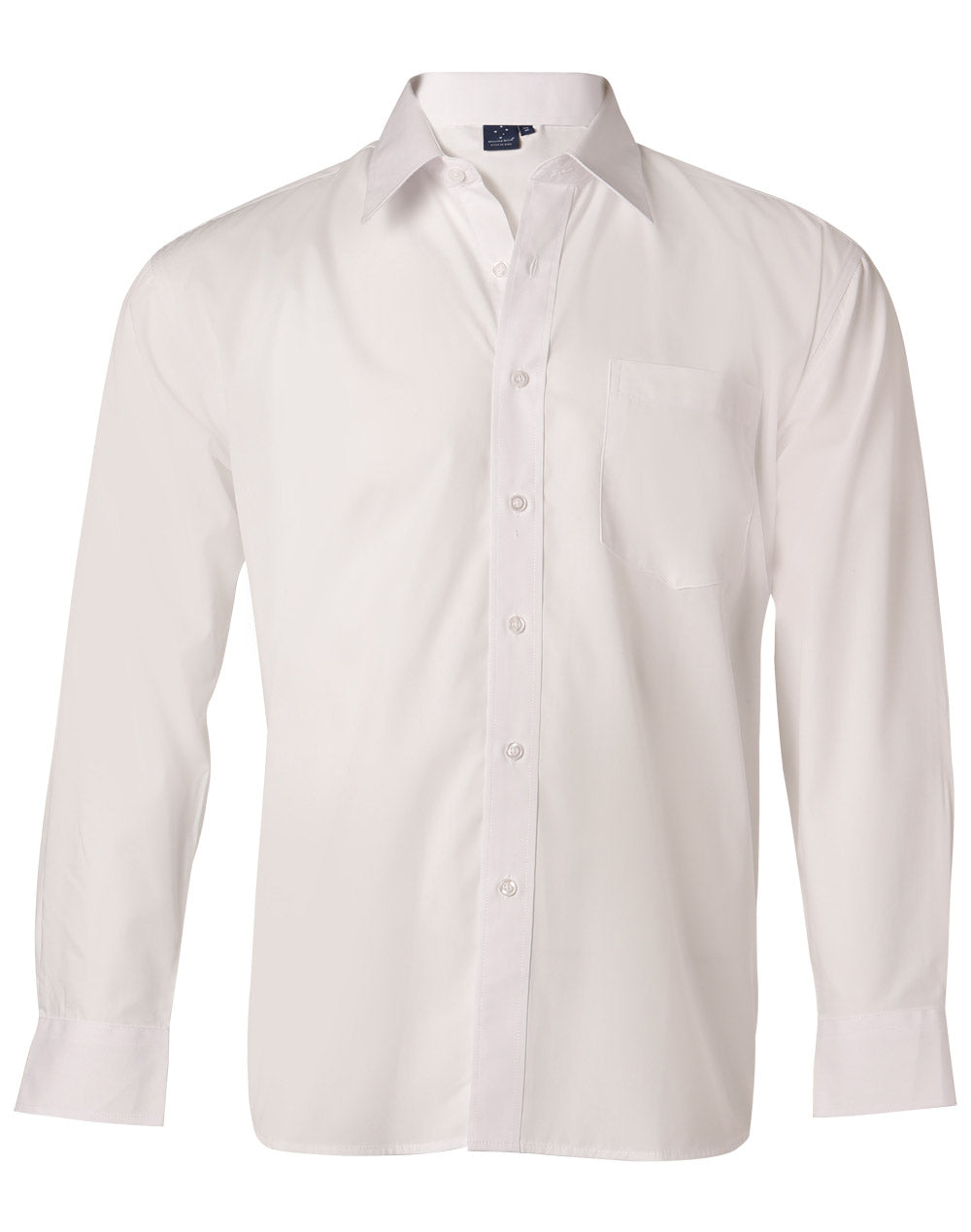 Man's Poplin Shirt,Long Sleeve