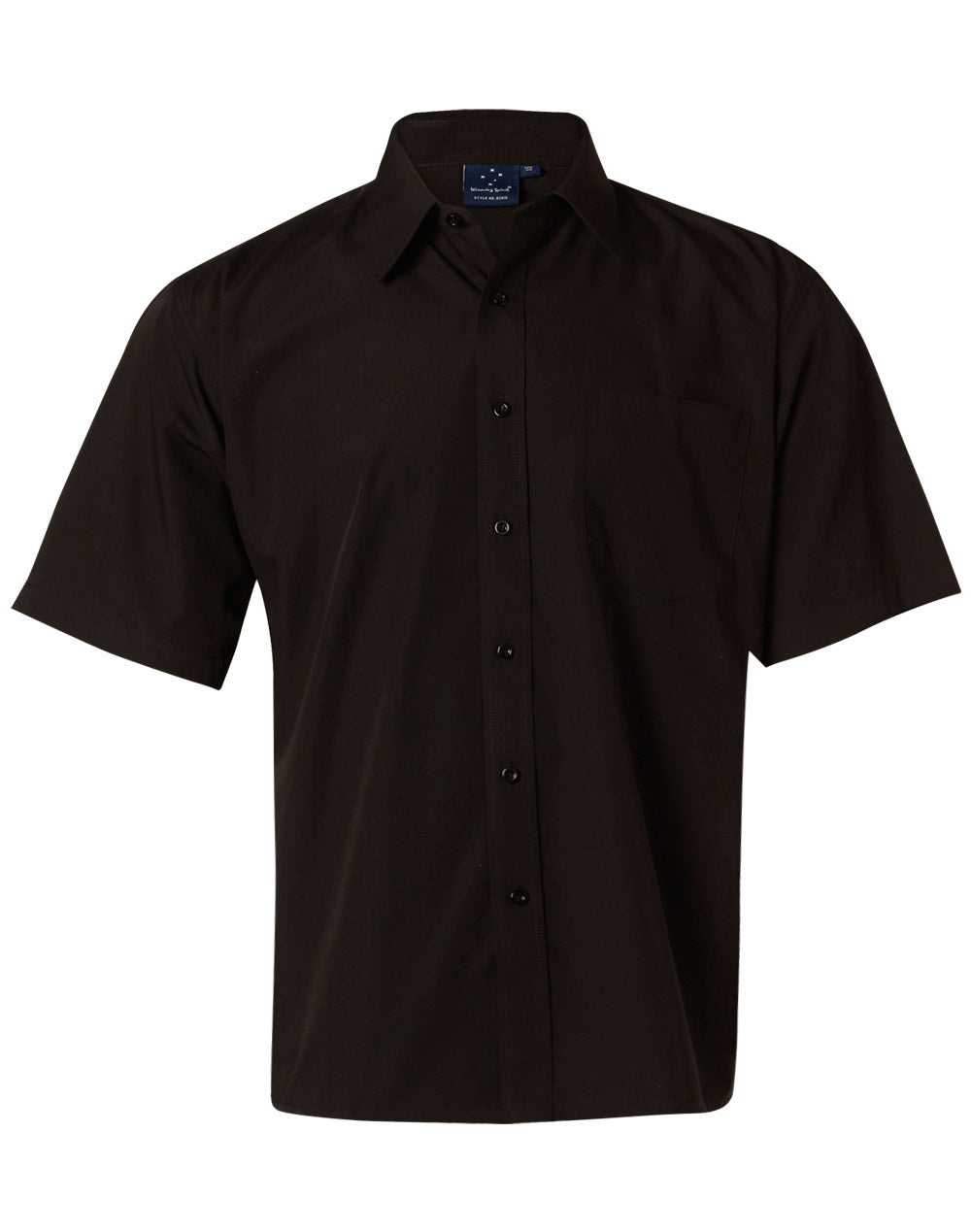 Man's Poplin Shirt,Short Sleeve