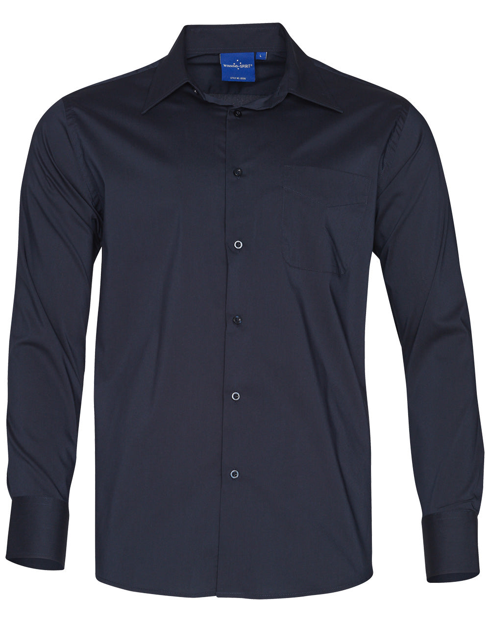 Mens L/S Teflon Business Shirt