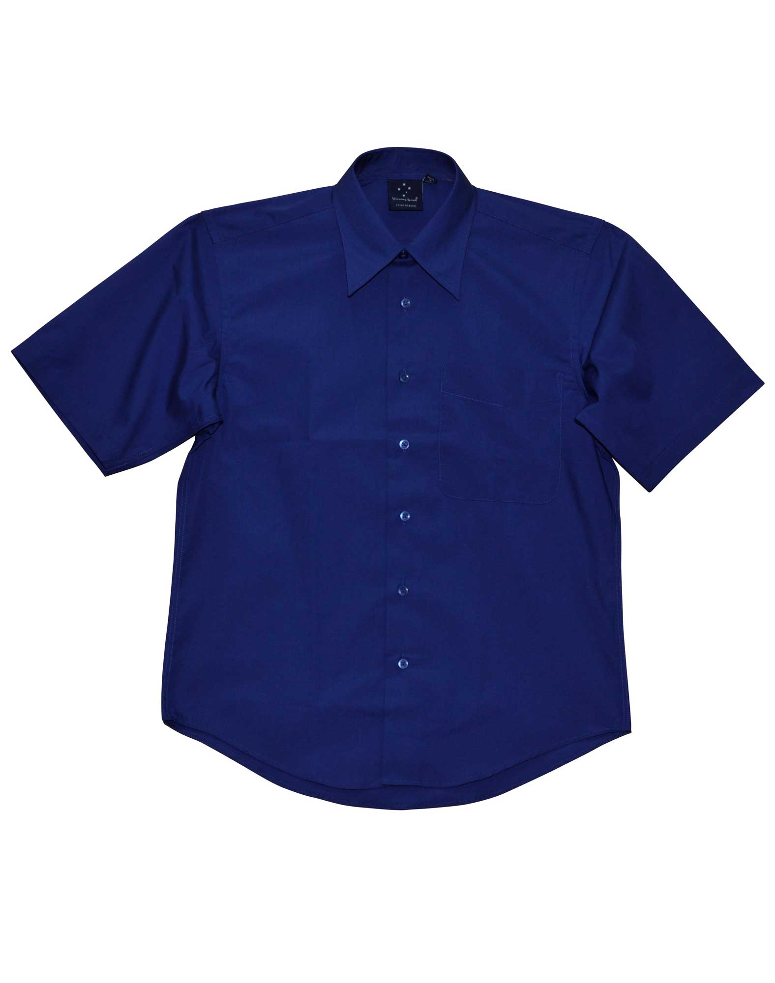 Mens S/S Teflon Business Shirt