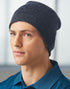 Acrylic Knitted Marl Beanie