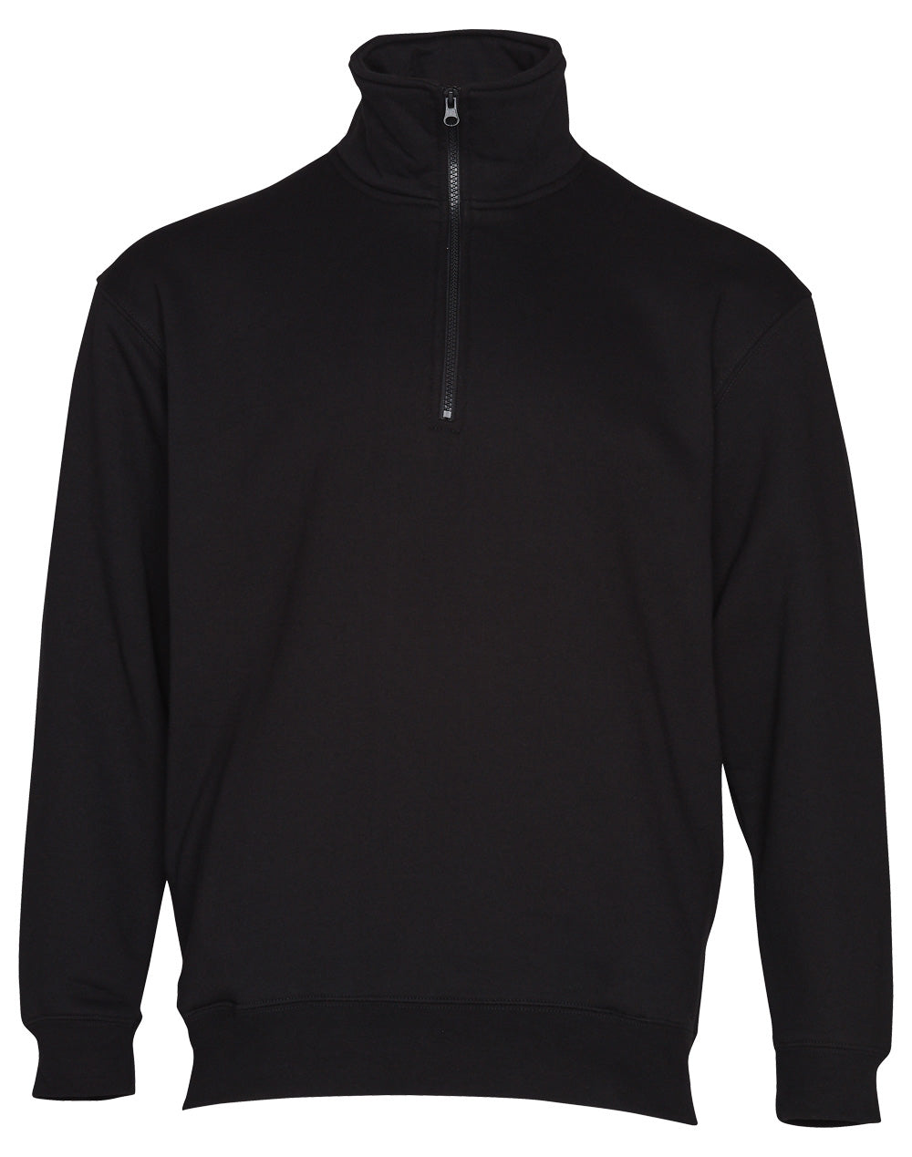 1/2 Zip Collar Fleecy Sweat