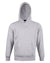 Kids' Close Front Contrast Fleecy Hoodie
