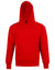 Kids' Close Front Contrast Fleecy Hoodie
