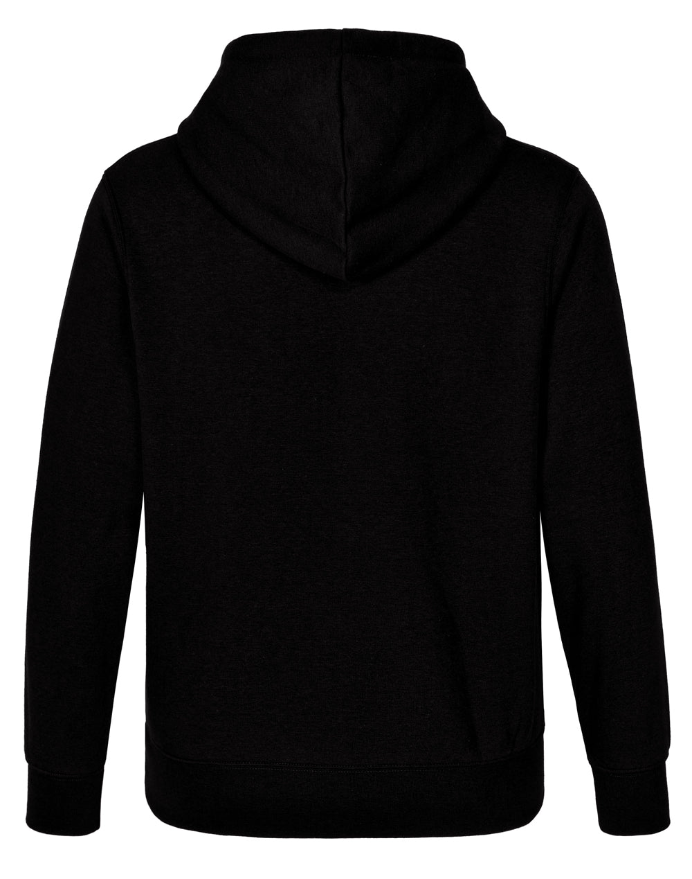 Kids' Close Front Contrast Fleecy Hoodie