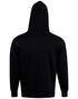 Kids' Close Front Contrast Fleecy Hoodie