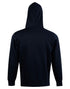 Adult's Close Front Contrast Fleecy Hoodie