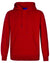 Adult's Close Front Contrast Fleecy Hoodie