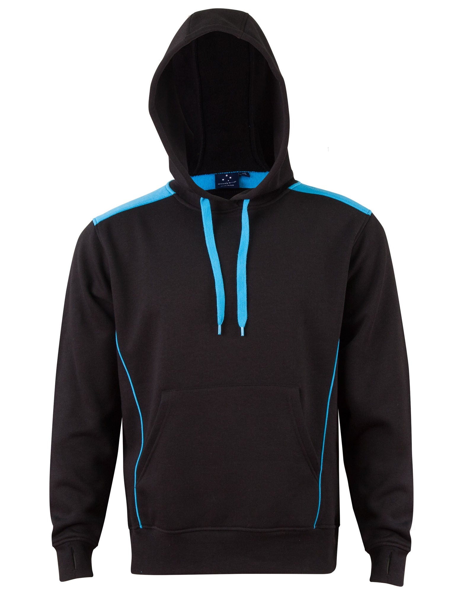 Adult's Kangaroo Pocket Contrast Hoodie