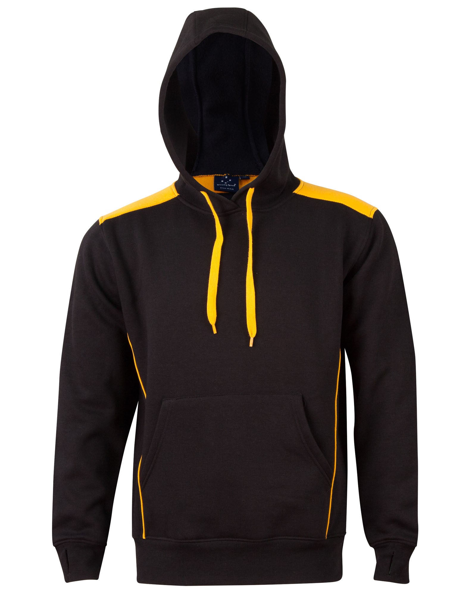 Adult's Kangaroo Pocket Contrast Hoodie