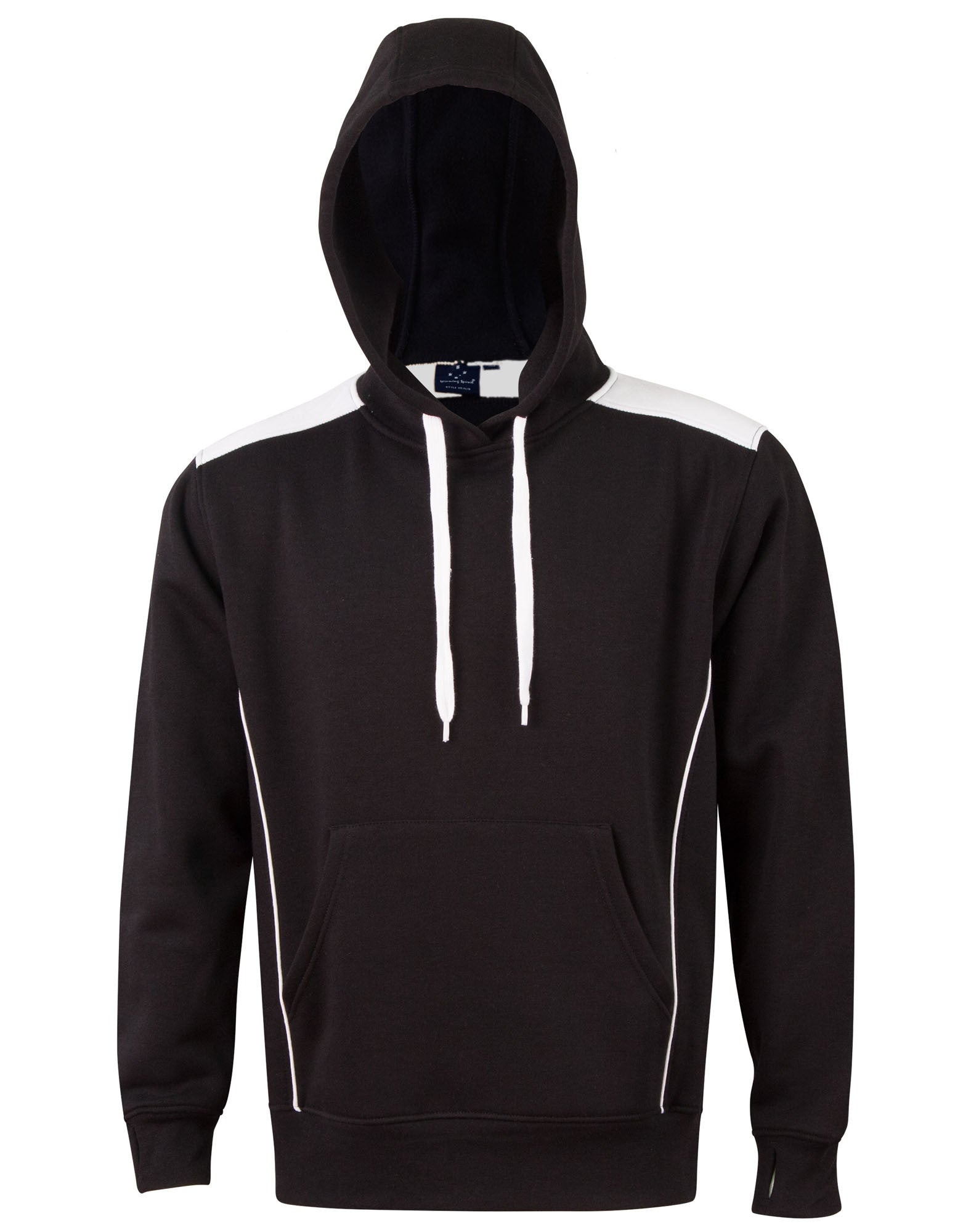 Adult's Kangaroo Pocket Contrast Hoodie