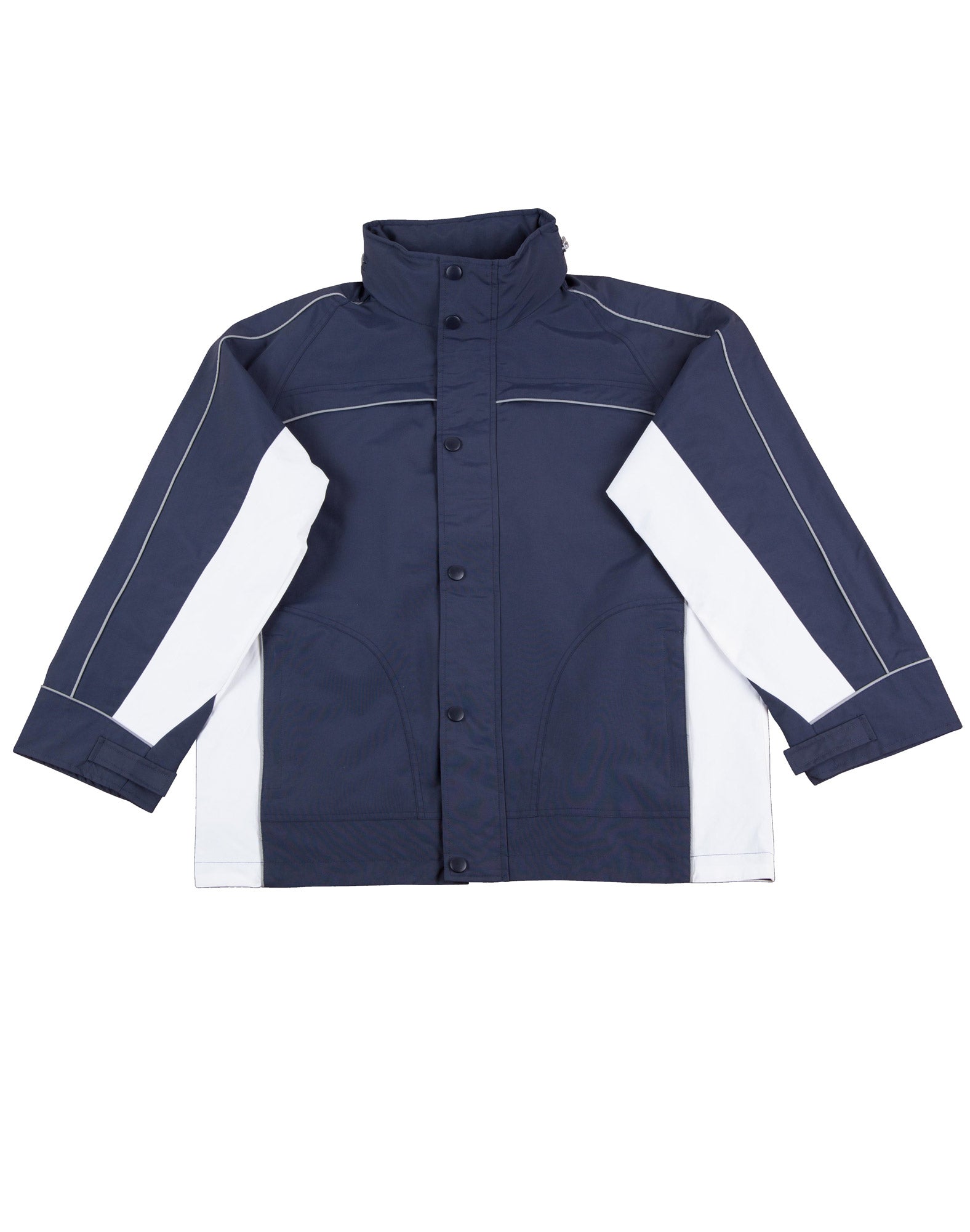 3 In 1 Jacket, Silver Relective Piping