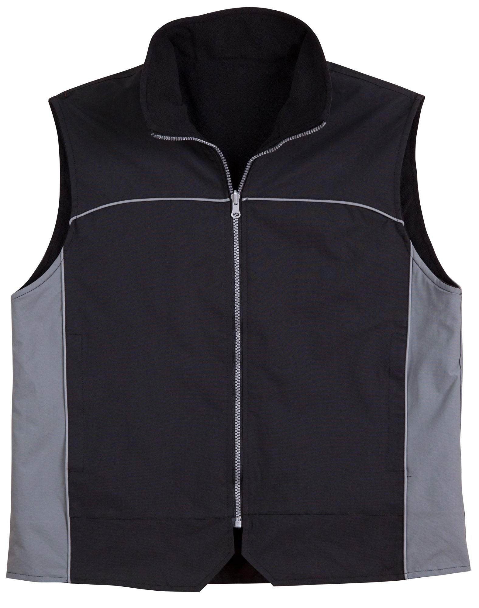 3 In 1 Jacket, Silver Relective Piping