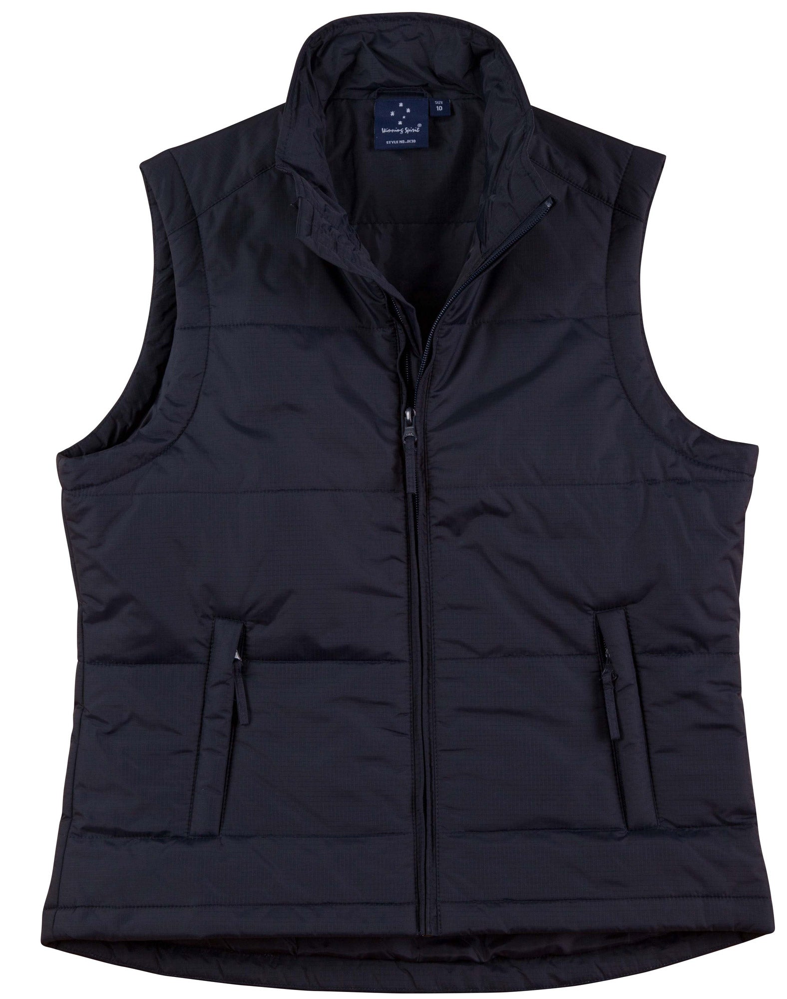 Ladies' Nylon Rip-Stop Padded Vest