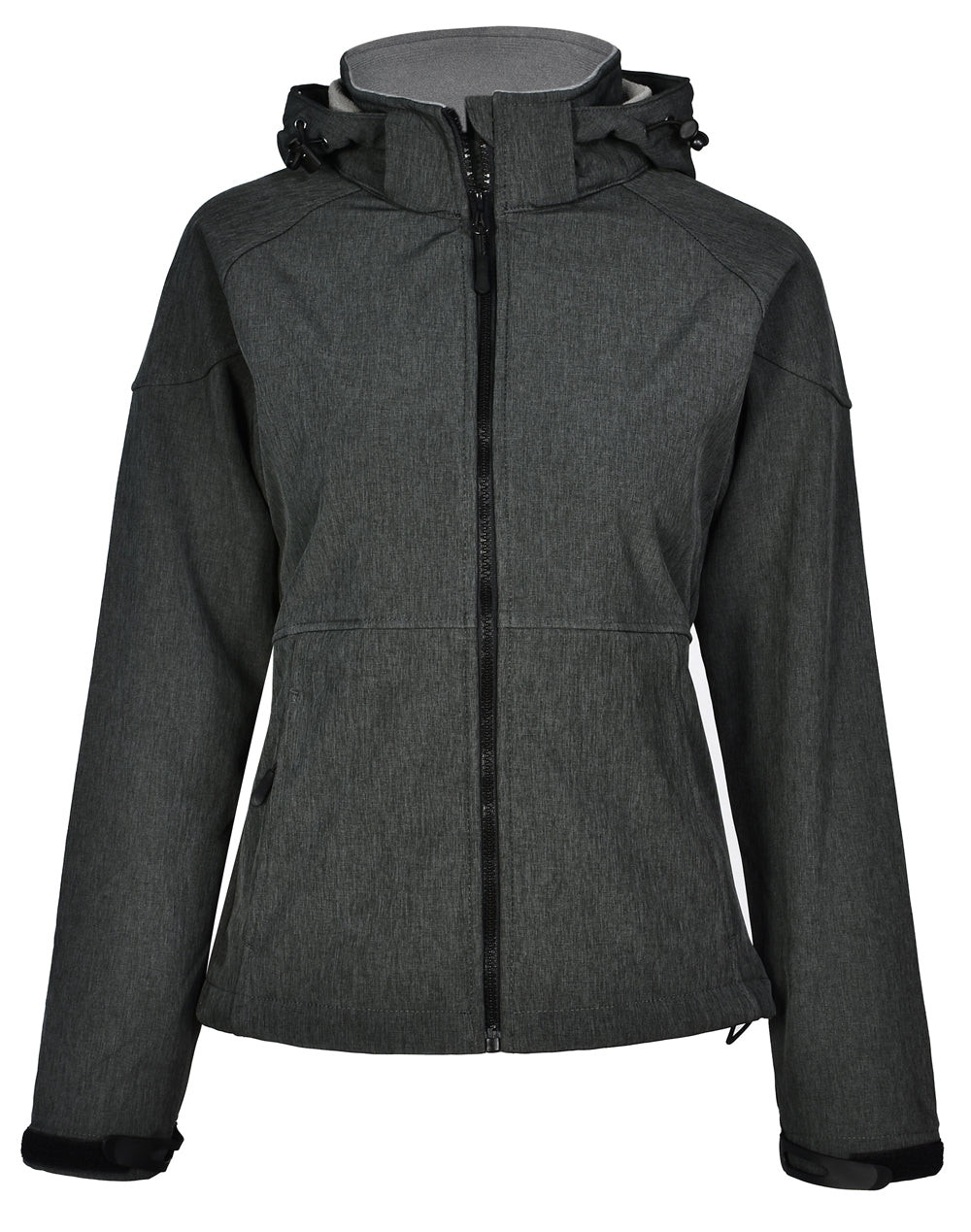 Ladies' Softshell Full Zip Hoodie