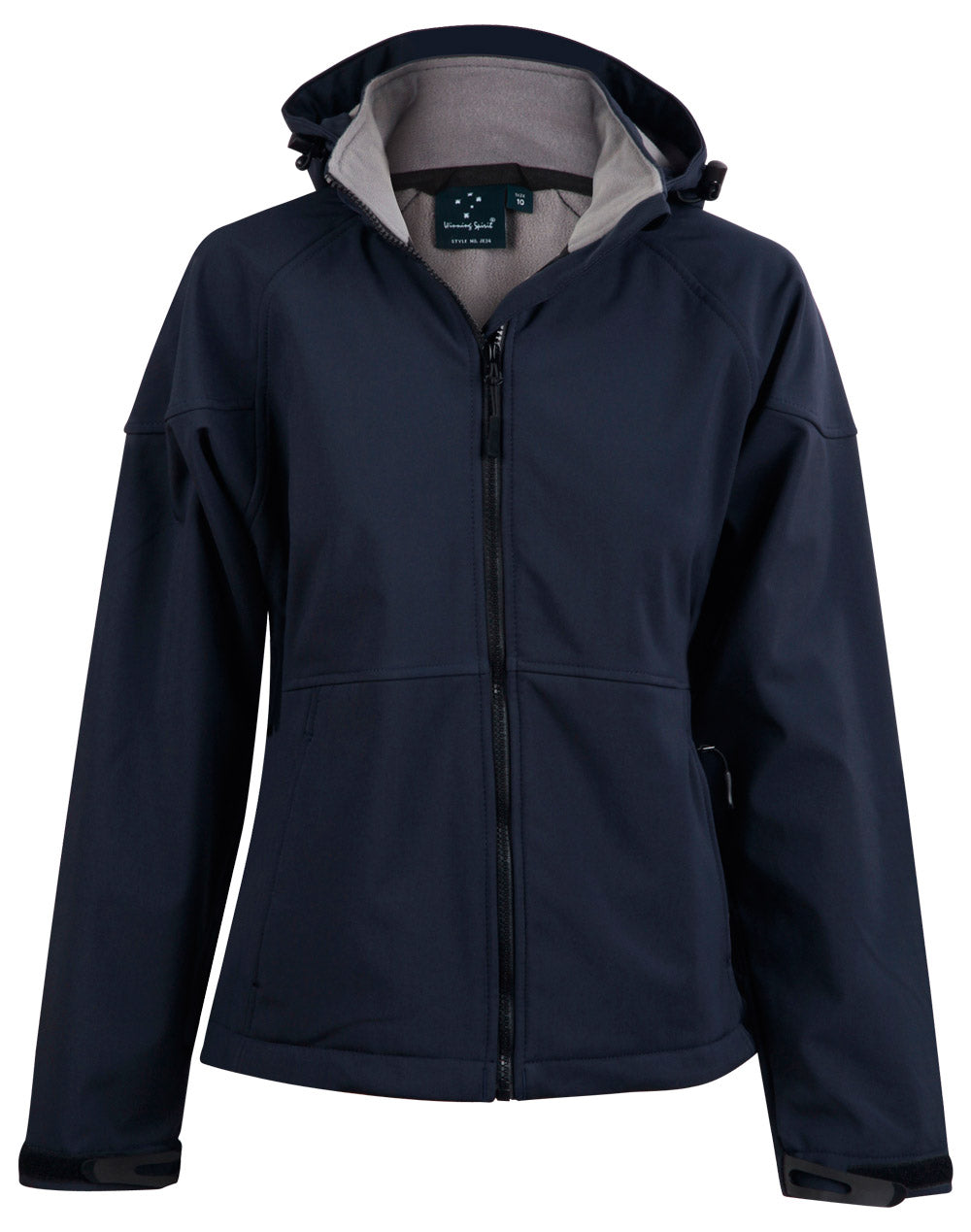 Ladies' Softshell Full Zip Hoodie