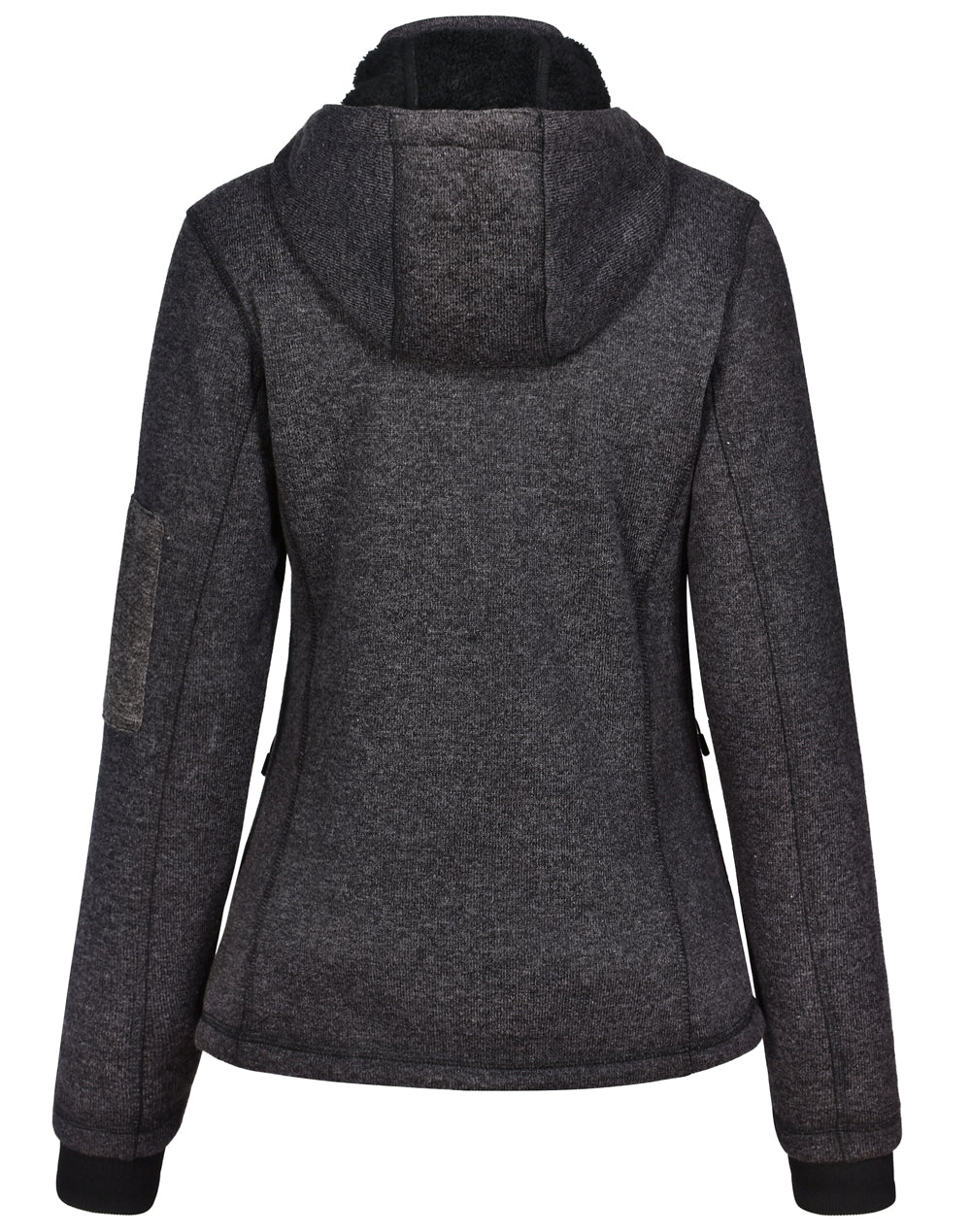 Ladies' Heather Bonded Fleece Jacket