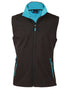 Ladies' Softshell Contrast Vest