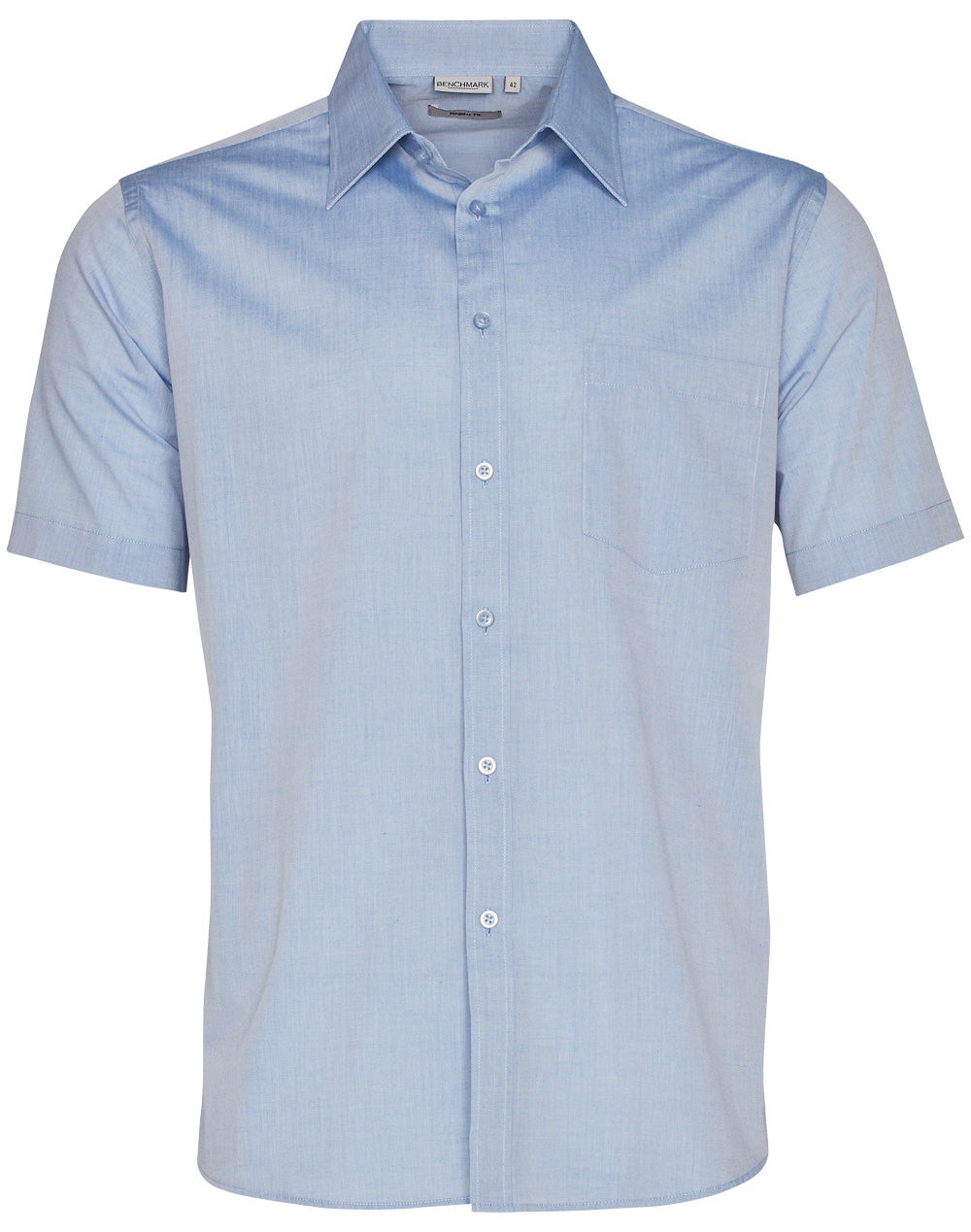 Men's Fine Chambray Short Sleeve Shirt