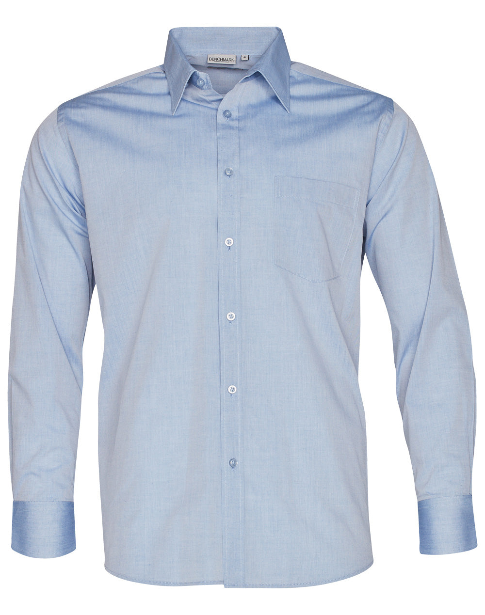 Men's Fine Chambray Long Sleeve Shirt