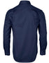 Men's Dobby Striped Taped L/S Shirt