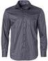 Men's Dobby Striped Taped L/S Shirt