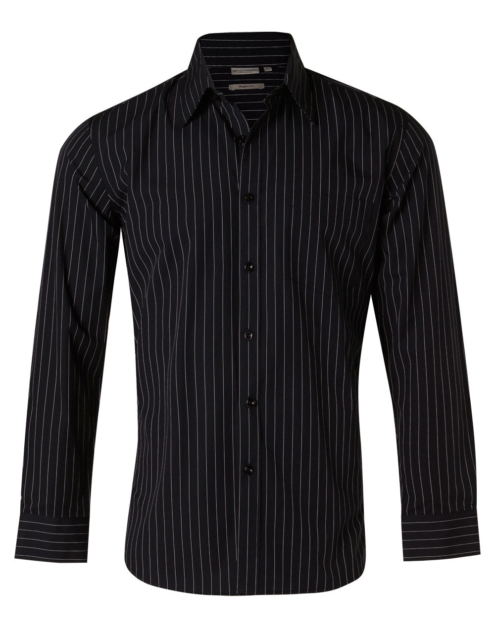 Men's Pin Stripe Long Sleeve Shirt