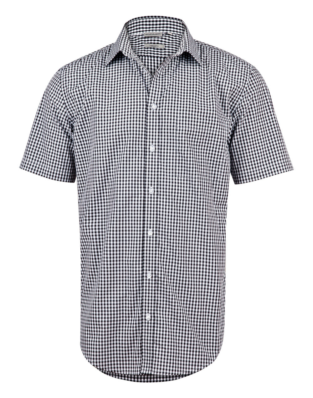 Men's Gingham Check S/S Shirt