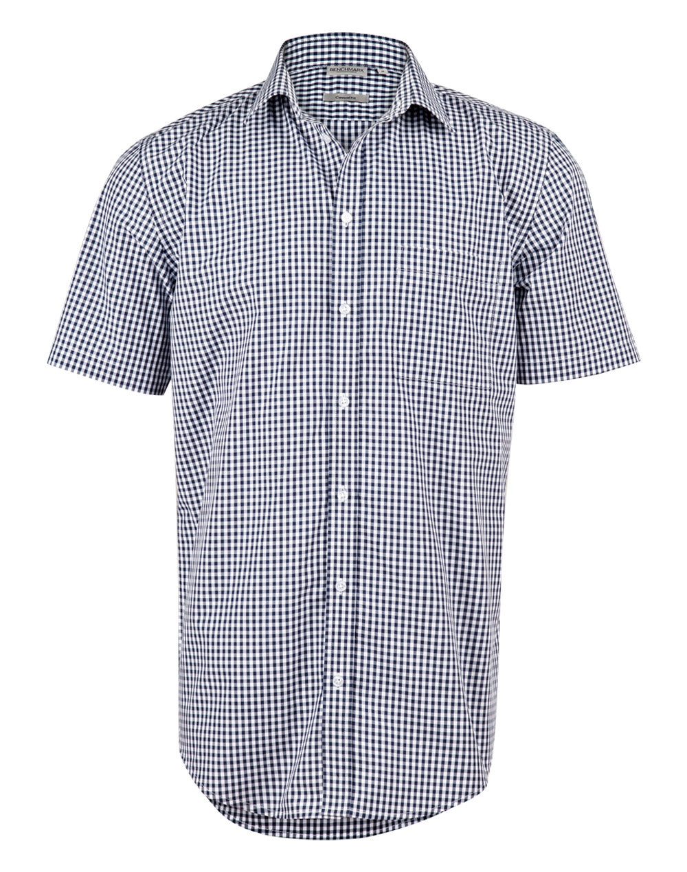 Men's Gingham Check S/S Shirt