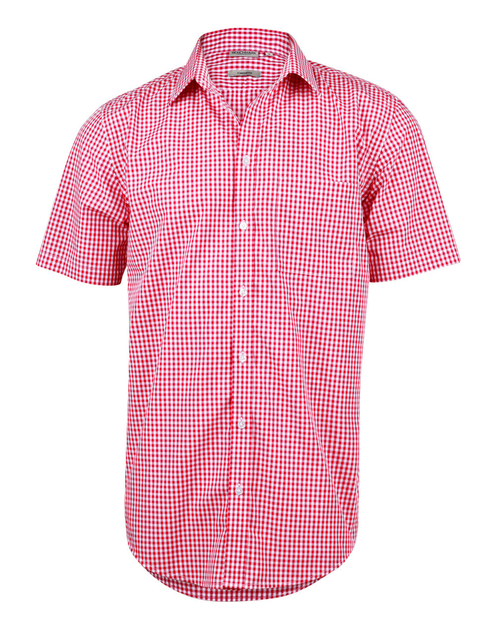 Men's Gingham Check S/S Shirt