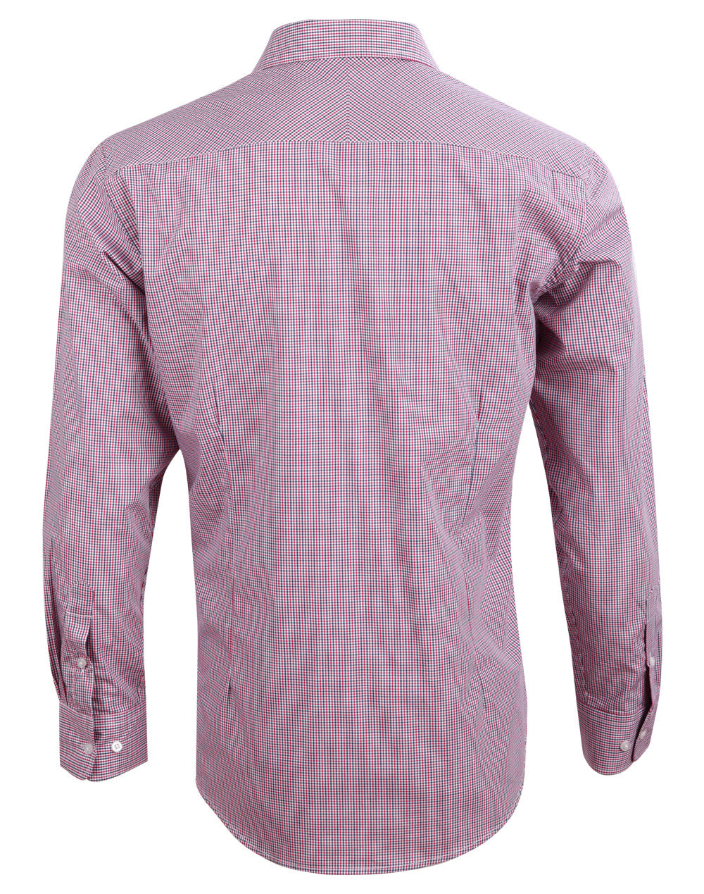 Men's Two Tone Mini Check L/S Shirt