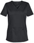 Ladies' Solid Colour S/S Scrub Top