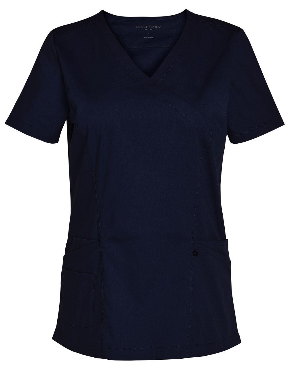 Ladies' Solid Colour S/S Scrub Top