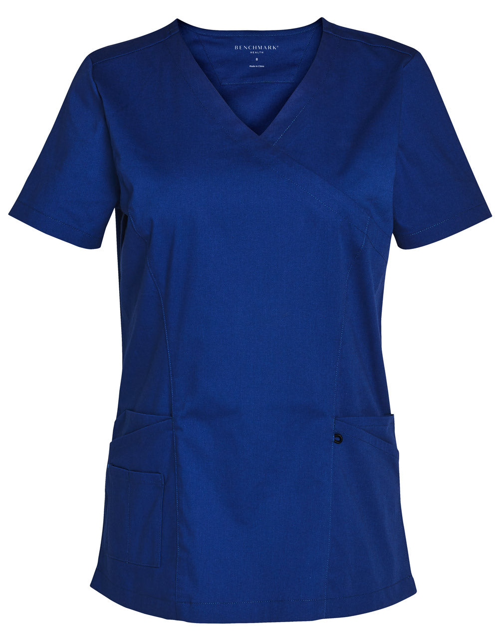 Ladies' Solid Colour S/S Scrub Top