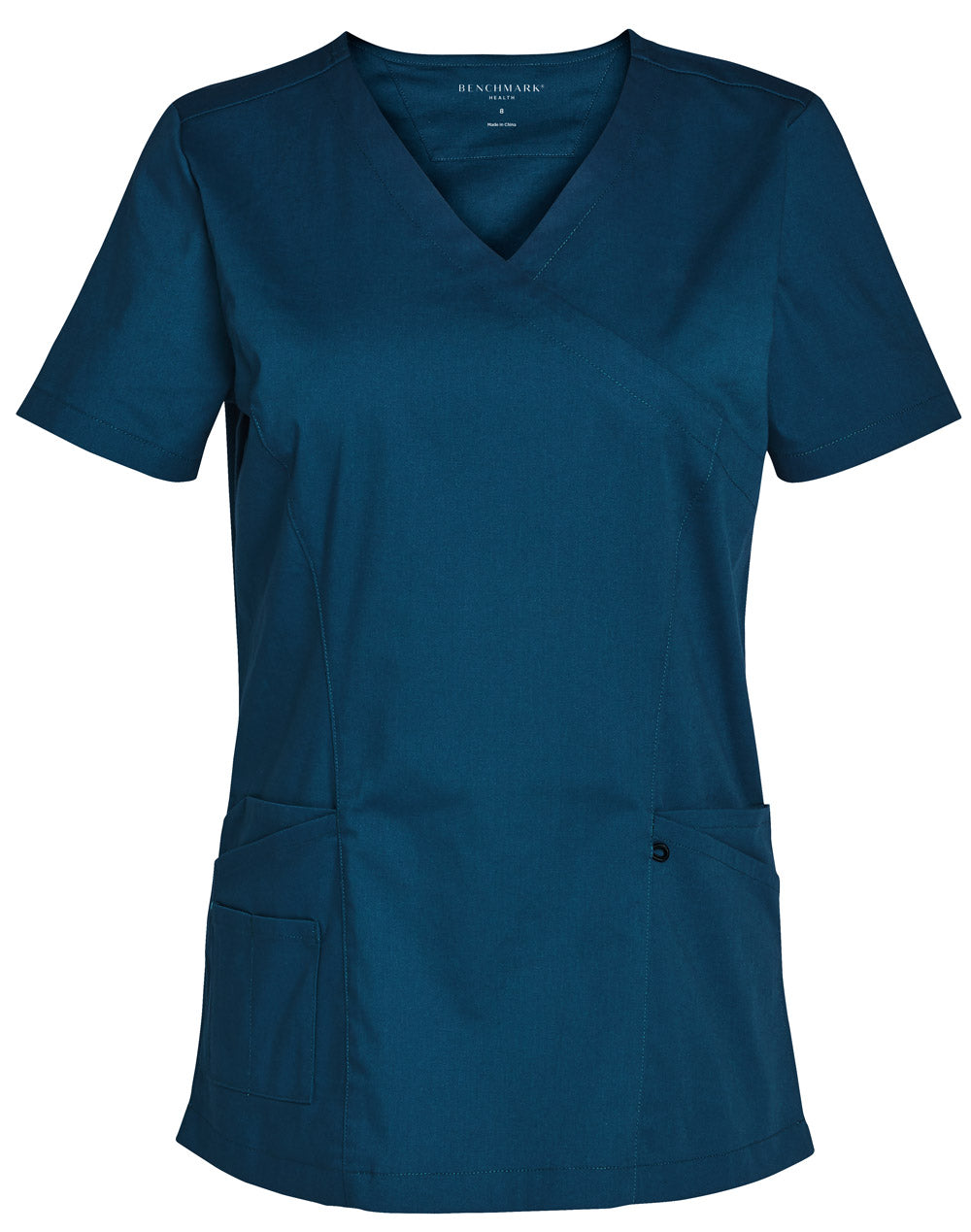 Ladies' Solid Colour S/S Scrub Top