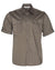 Men's Short Sleeve Military Shirt